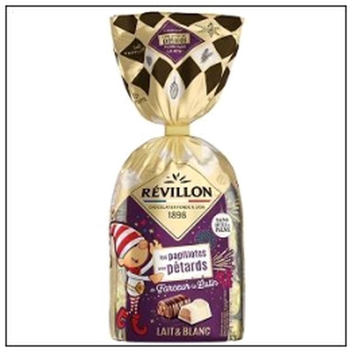 CAT-08945 SACH.PAPILLOTES PETARDS 300G LAIT ET BLANC REVILL - Image 1