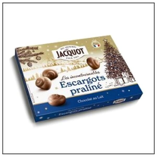 BTE.24 ESCARGOTS PRALINES LAIT 300G JACQUOT