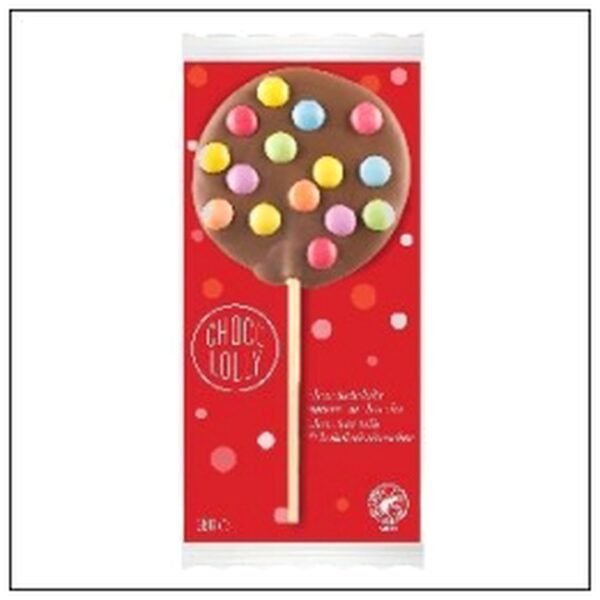SUCETTES CHOCOLAT LAIT CONFETTI & DISCO LAIT