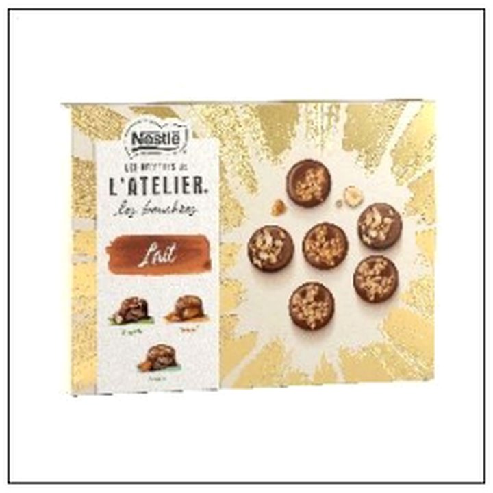 CAT-08992 BTE MENDIANTS CHOCOLAT LA IT RECETTE ATELIER 186G - Image 1