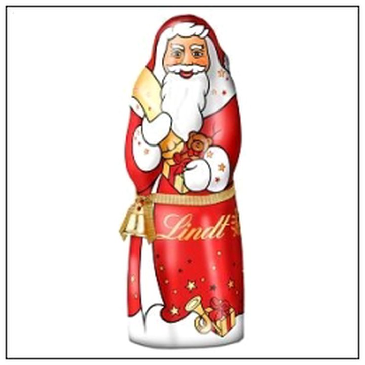 CAT-09005 MOULAGE PERE NOEL SANTA LINDT 125G - Image 1
