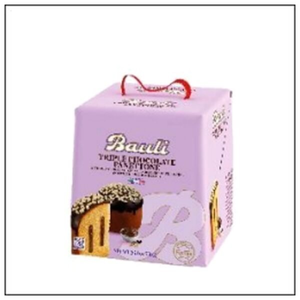 PANETTONE 3 CHOCOLATS 750 G BAULI