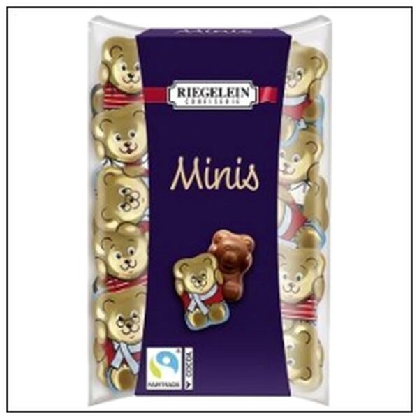 ETUIS 20 OURSONS NOEL CHO COLAT LAIT 33% 100G