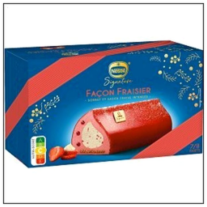 CAT-09036 BUCHE FACON FRAISIER 495G NESTLE SIGNATURE - Image 1