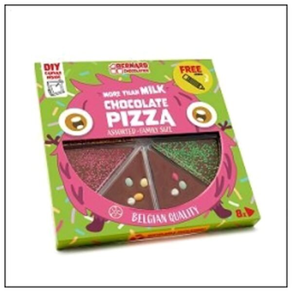 PIZZA CHOCOLAT 16 PARTS A SSORTIES 105G