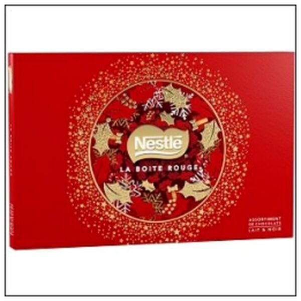 LA BOITE ROUGE NESTLE ASS T CHOCO LAIT ET NOIR 398G