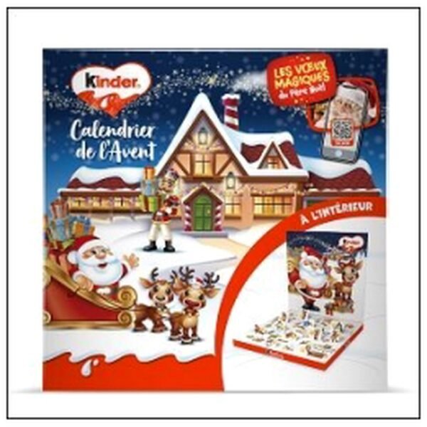 CALENDRIER KINDER POP UP 123G
